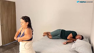 Stepmom's Big Ass Hotel Fuck - Latina MaRaSexx Gets Her Ass Broken