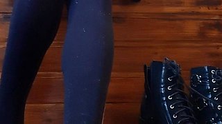 Webcam amateur tasha sky entertains a voyeurs foot fetish w