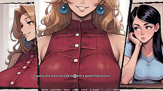My New Girlfriend Taboo Hentai Game Ep.48 Caught by My Father in Law with My Step Mom and GF in the Kitchen!