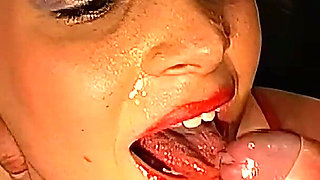 Filthy Brunette in Red Lingerie: Fingered Hard, Fucked Deep and Facial Cum Blast!