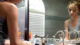 Smoking Hottie MILF Making Stepson Cum Everyday: Blowjob, Big Tits  Handjob Porn