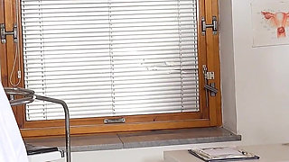 Anal Temperature Measurement of Hot Granny Lotty Blue