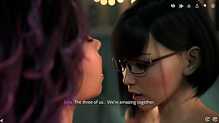 Crazy Unforgettable Night in Hard Threesome ANAL - GAmeplay