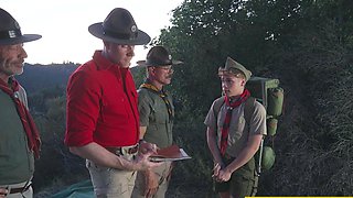 OMG! Scout boy gets what he fucking deserves!