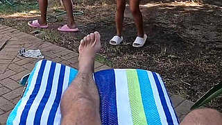 Twisted Nymphs - Rosie and Pam's Sexy Pool Party - Part 2