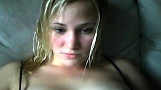 Mi gatito en la webcam amateur