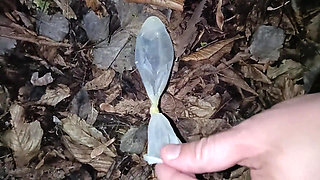 Eating Cum From Used Condom I Found