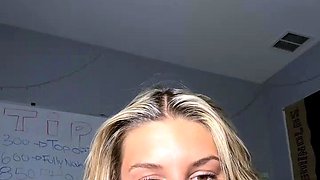 Close up on sexy pussy of masturbating girl