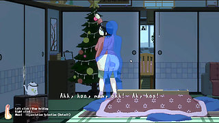 Hentai Game - Wife with Huge Tits Takes Rough Sex in the House