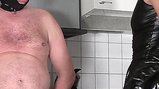 Hard Cock Beating and Even Harder Ball Kicking!