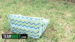 Perfect Whore Kimmy Granger Is a Dirty Little Trespasser Who Takes the Biggest Dick of Her Life!