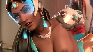 Symmetra x soldat 76: Big Tits, Hardcore  Fansly Porn