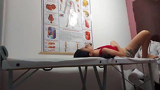 Jennifer Pimenta Medical Exam - Rough Doctor Fingers Ass & Fucks Tight Pussy