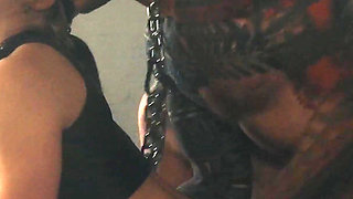 Mistress Flora Visits Her Chained Boy Toy Dildo Peter Hooke Hardwerk