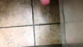 Amateur Cock Play in the Stall