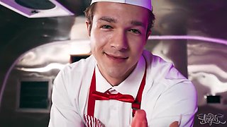 TRANS ANGELS - Kalli Grace Gets Dual The Delight With Jayden Marcos And A Ice cream At The Ice Testicle tonic Parlour