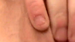 Blonde Starla masturbates with toys and then fucks his cock and makes him cum