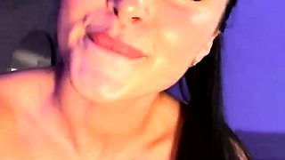 Brunette babe chelsea french solo masturbation