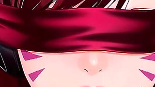 60 Frames, 1080p, D.va the Second Episode, the Innocent and Adorable Dva, Along with a Perfect Artful Oral Sex Scene. Blowjob,