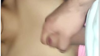 My Girlfriends Friend Was A Virgin And She Asks Me To Cum On Her Tits