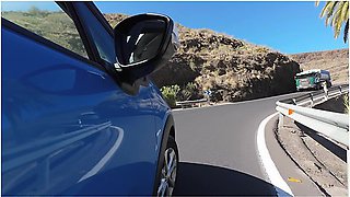 Vlog - Gran Canaria - First Naked On The Beach, Then He Fucks Me In The Shower