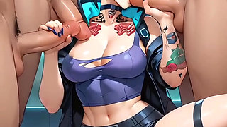 NEON DREAMS - GOTH SLUT 2