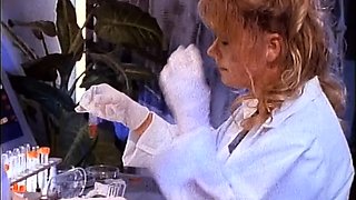 Sexy blonde classic babe hardcore passion