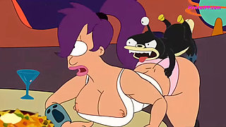 Leela -Hip Join Club ( Cartoon Porn Parody )