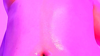 A Flexible Oily Bitch Sits on My Face with Her Pink Shallow Cunt