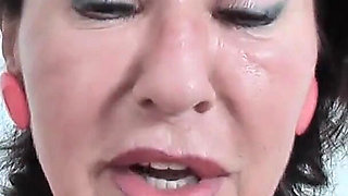 Hairy Granny Cunt Gets Solo Sex Finger Fuck