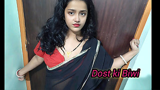 Dost ki beautiful wife wanted revenge sex because she caught her husband cheating with his office colleague