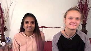 Desperate Amateurs: Hot Babes Alisha Adams & Isabella Flames Get Tight Pussies Banged Hard by Big Cock