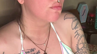 Chery Trees Smoking in a Bikini