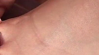 Sexy Foot Fetish Nail Polish and Cock Tease Fuck