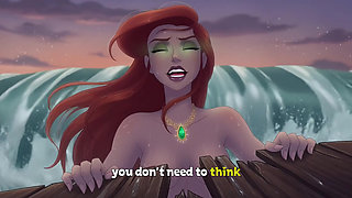 AI Mermaid Sings Seductive Song & Transforms Into Naked Human Beauty