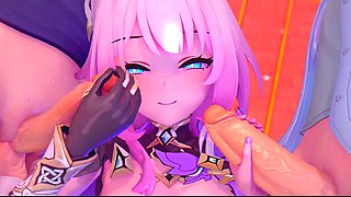 Honkai star rail, hentai uncensored, genshin impact