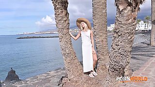 Sex Crazed Blonde Candee Licious Bends Over For DP Slamming GP2932