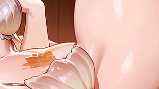 Big Tits Hentai Mermaid Girl Hot Romantic Sex with Pussy Licking, Kissing and Creampie - Hotel Tales (steam Game)