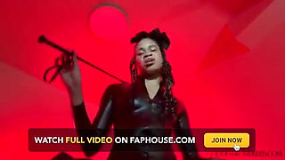 Beat Your Balls and Eat It - Ebony Femdom Goddess Rosie Reed CBT and Cum Eating Instruction Domination POV - Standard Definition