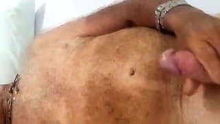 Big-Cock Grandpa Wanks for Daddy