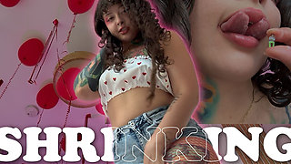 The Pretty Girl From College Has a Strange Fantasy. Shrinking Fetish.