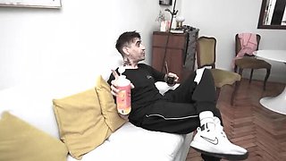 My Stepsister Keila Bassi Fucks Grandpa Elnonohub While I'm Gone - Blowjob & Creampie