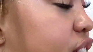 Sexy latina girl Nileya fucked by step brothers huge black cock