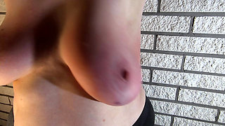 Using Her Naked Tits for Valentines Day