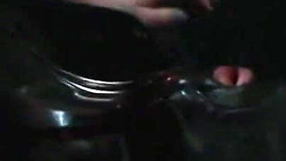Hanging out dildo penetrated humiliating