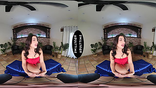 UP CLOSE VR - Perfect Girl Gal Ritchie Licks Your Cum From Her Pussy After Hot Sex POV