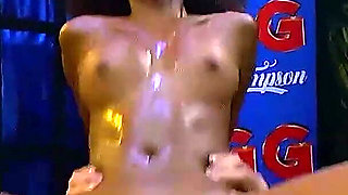 Ggg - Bukkake Slut Gets Drenched by 10 Throbbing Cocks
