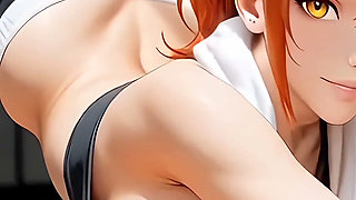 Rina the Sweaty Gym Slut Harem Girl Nelson Squat Rack Doggy Spooning Mating Press 4k120