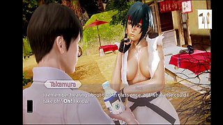 Waifu Academy experience with fit brunette babes and big tits