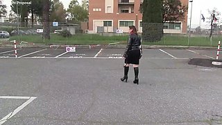 Special - Bootylicious Italian nymph gets her backside pounded by a stranger for €500 - English subtitles